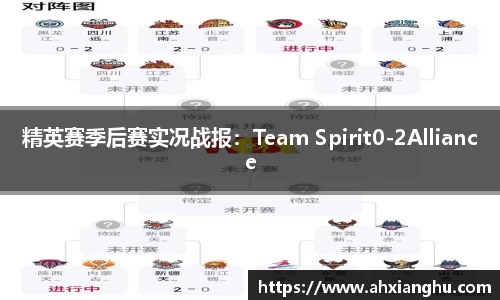 精英赛季后赛实况战报：Team Spirit0-2Alliance